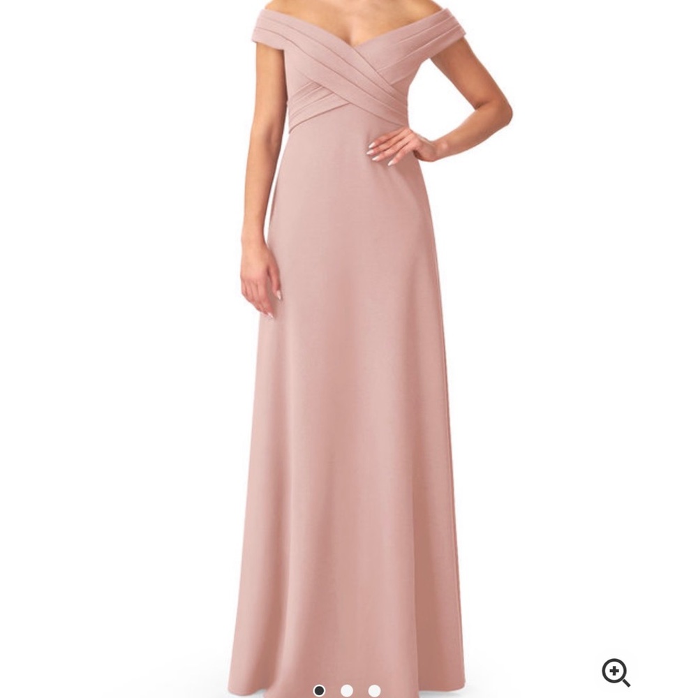 Azazie Evita Bridesmaid Dress Dusty Rose